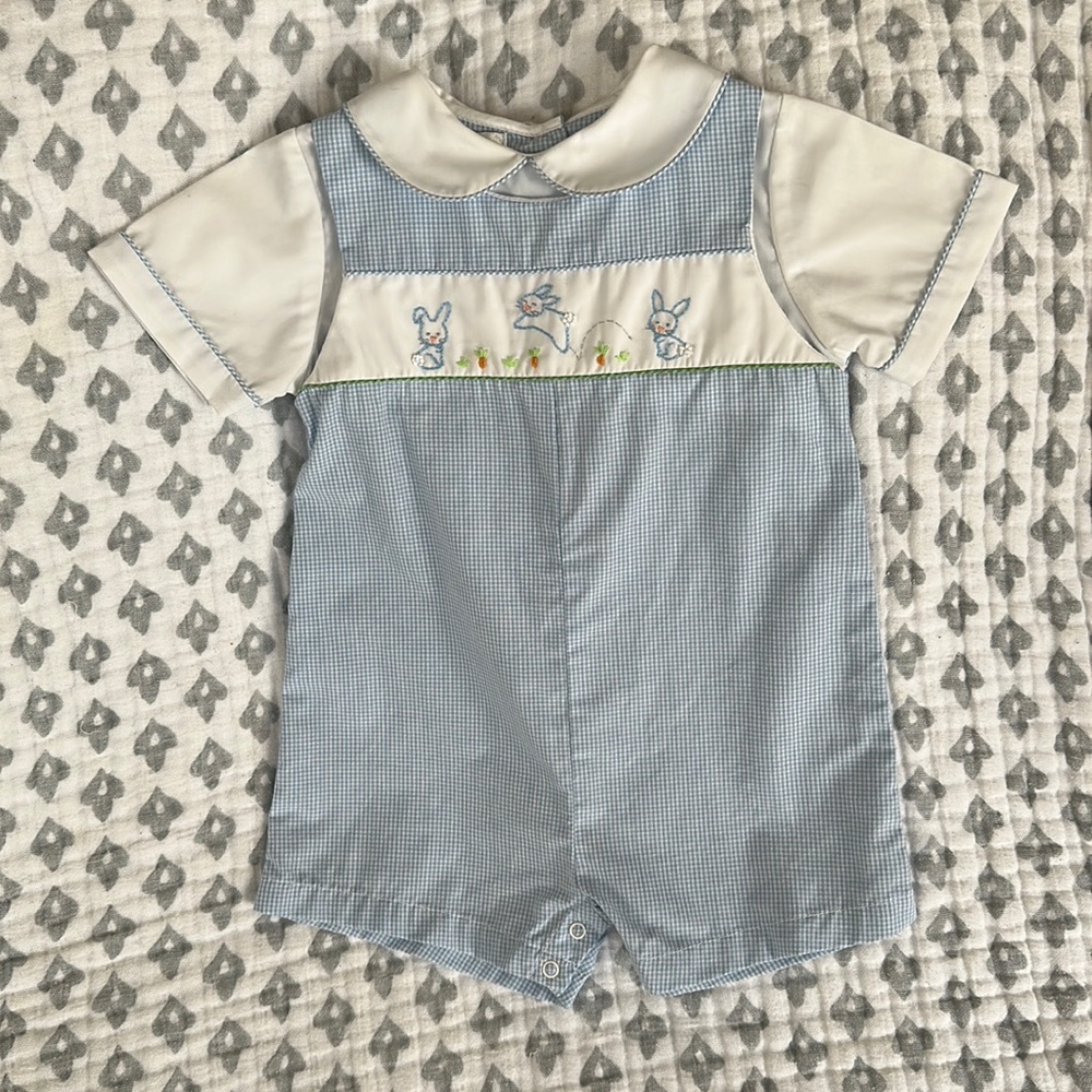 Boys Easter Jon Jon outfit 6 months
